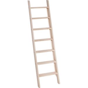 Zoldertrap - 7 treden - Stahoogte 343 cm - Houten ladder - Molenaarstrap - Beuken trap