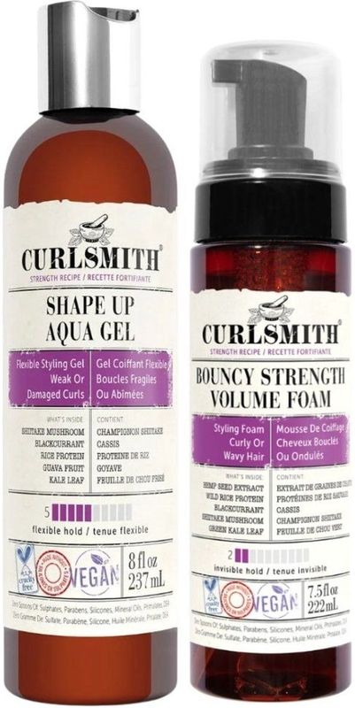 Curlsmith - Volume & Shape Duo Set - 222+237ml - Stylingproducten