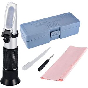 Refractometer - Alcoholmeter - Refractometer Suikerwaarde - Refractometer Alcohol