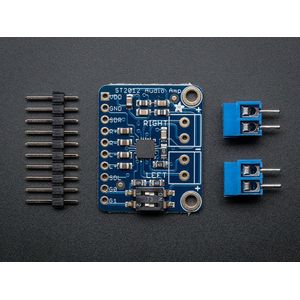 Stereo 2.8W Klasse D Audio versterker van Adafruit 1552