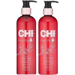 CHI - Rose Hip Oil Duo Set - 2x340ml - Haarolie