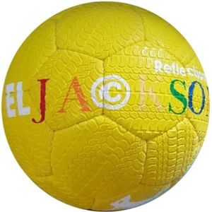 EL JACKSON BALL TAXI YELLOW - STRAAT BAL - FREESTYLE VOETBAL - STREET BALL - STRAATVOETBAL - ULTIEME GRIP BAL