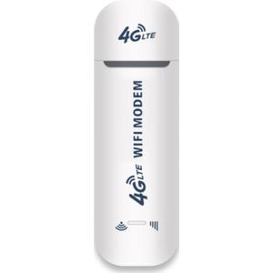 4G Dongle - Wit - Internet Dongel - Wifi Router - 150Mbps