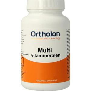 Ortholon - Multi Vitamineralen - Capsules - Minimaal Gebruik van Hulpstoffen