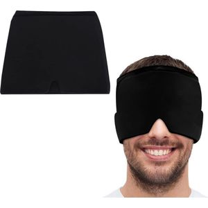 Migraine muts - Migraine masker - Hoofdpijn masker - Herbruikbaar - Anti migraine - Must have tijdens hoofdpijn!