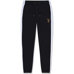 Touzani - Ki Utsuri - Trainingsbroek - Zwart Wit Goud - Elastische Tailleband