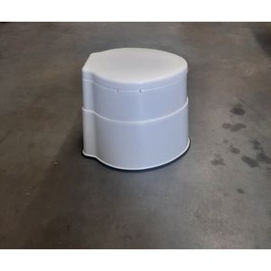 Chemisch Toilet - Draagbaar Toilet - Camping Toilet - 7liter Inhoud - zithoogte 45cm - Groot Model