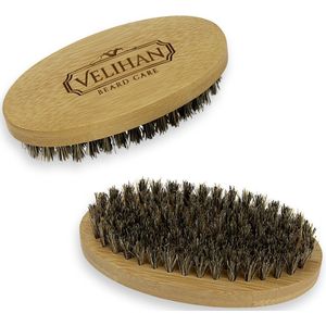 Velihan Beardcare - Baardborstel - Beard brush - styling - Voor na gebruik van Baardolie of Balsem - Baardverzorging