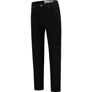 Rusty Stitches - Logan - Motorjeans - Zwart - CE EN 17092 Klasse A, Knie- en Heupbeschermers