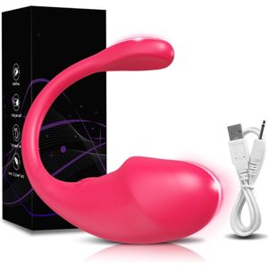 Valentijn - Lush - Vibrerende ei - Met App - Vibrator - Roze - Vibrators Voor Vrouwen - Tril Ei - Sex Toys voor Koppels - 10 Standen - Cadeau - Voor haar