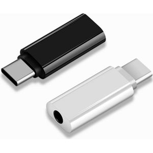 Togadget@ - USB-C adapter - USB-C naar AUX - USB-C naar Jack 3,5mm - USB C Converter - Zwart