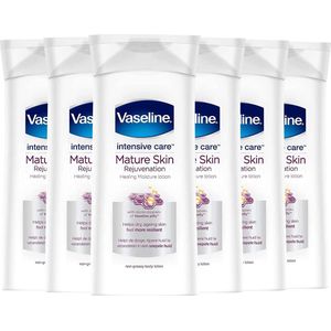 Vaseline Bodylotion Mature Skin - Voordeelverpakking 6 x 400 ml