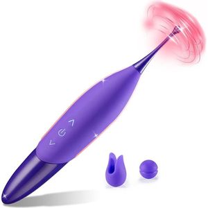 Vibrators voor vrouwen - Clitoris stimulator - Orgasme - Sex peeltjes voor vrouwen - Paars - USB - 6 Standen