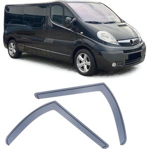 Zijwindschermen Opel Vivaro 2019-2023 | smoke getint - De Bedrijfswagen