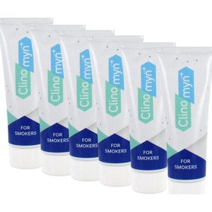 Clinomyn - Rokers Tandpasta - Voordeelverpakking 6 x 75 ml