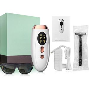 IPL Laser Ontharingsapparaat - Laser Ontharing - Ontharingsapparaat Laser - Ontharingsapparaten Laser - 999999 Flitsen - Voor Permanente Haarverwijdering - Automatische & Handmatige Modus - Voor Heel Het Lichaam - Langdurig Resultaat