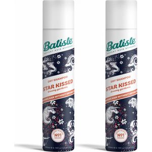 BATISTE - Star Kissed Droogshampoo Dry Shampoo 2 stuks - Dames en Heren - 200 ml