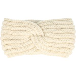 Haarband Winter Twist Knitted Creme - Gebreide Haarband