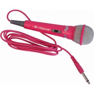 iDance CLM2 Color Mic dynamische microfoon pink