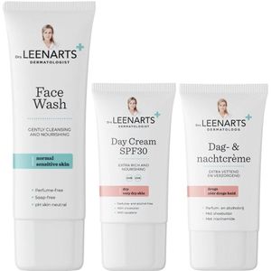 Drs Leenarts - Dry Skincare Routine Set - 2x50+100ml