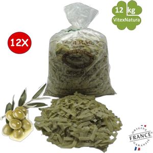 Marseille zeepvlokken karakteristieke Olijven zeep geur | 12x1kg | Multifunktionele zeep | merk Le Serail