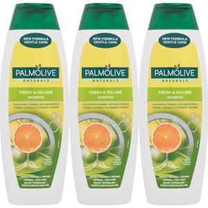 3 stuks Palmolive Shampoo – Fresh & Volume , 350 ml