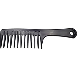 Haarsoires Haarkam grote Kam - Grove tanden 24cm - Zwart - Haar Kam voor Dagelijks Gebruik & Styling