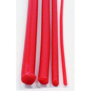 Wax Ontluchtingskanalen, extruders, waskanalen - 5 stuks van 25 mm. 1, Rond Hol. (art. 131RC)
