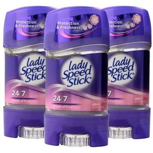 Lady Speed Stick Breath of Freshness Deodorant Gel Stick - 3 x 65g - Deodorant Vrouw