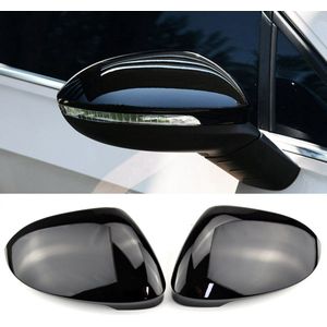 Spiegel Spiegelkap Spiegelkappen Hoogglans Zwart Geschikt Voor VW Golf 8 MK8 Gti Tdi R Line Clubsport R20 Tsi 45 Tcr