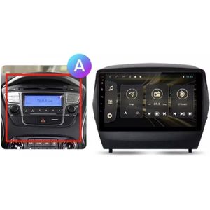 CarPlay geschikt voor Hyundai Ix35 2010-2016 Tucson 2011-2014 Android 8core navigatie en multimediasysteem Bluetooth USB WiFi autoradio DSP 4+64GB 4G