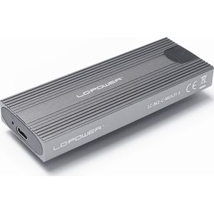 Externe USB-C SSD Behuizing M.2 NVME - SATA M.2