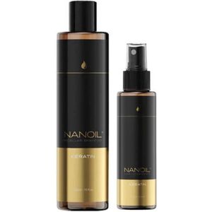 Nanoil - Keratin Set - 300+125ml - Haarverzorgingsset