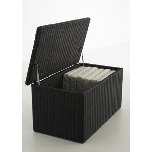 Opbergbox XL - Waterdicht - Met deksel - Voor binnen & buiten - Tuinkussenbox - Tuinbox - 122x70x63cm