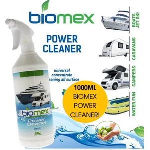 Power Cleaner - Bio Max - Boten Reiniger - Caravan reiniger - 1 Liter - Kunstof Reiniger - Multifunctionele Super Ontvetter
