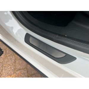 Instaplijsten voor Seat Alhambra 2 2010 (5 deurs) - Kras bescherming - Set van 4 - Zwart/metallic