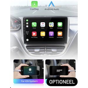 Peugeot - Android 10 Navigatie en Multimediasysteem - Autoradio - 2+32GB - Bluetooth - RDS - USB - WiFi