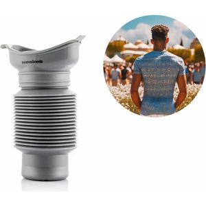 Urinaal Mannen - Urinoir - Urinaal - Unisex - Urinefles - Plasfles Mannen - Plasfles Vrouwen - Urinaal Mannen met Deksel - Opvouwbaar - Lekvrij