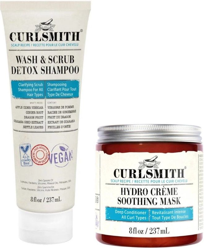 Curlsmith - Scalp Recipe Set - 2x237ml - Shampoo en Leave-in Crème