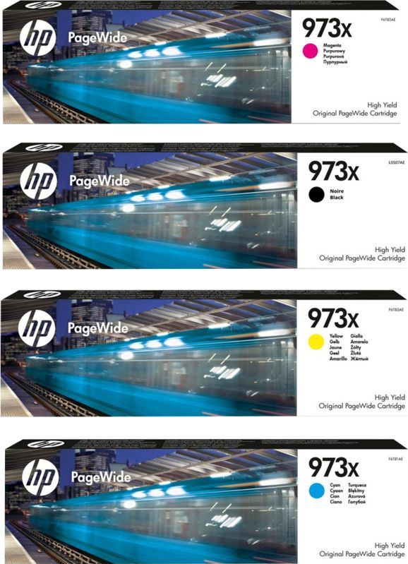 HP - 973X - Inktcartridge - Kleur - Combo Pack - Tot 7000 pagina's