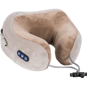 Massagekussen - Shiatsu - Nekmassage Apparaat - Nekkussen - Rolkussen - Reiskussen - Nekrol - Oplaadbaar