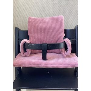 Julé Design Stokke Tripp Trapp kussenset rib roze