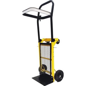 2-in-1 steekwagen, transportwagen, multifunctionele trolley, platformwagen, handwagen, zware platformwagen, 4 wielen, voor bagage, reizen, auto, winkelen, verhuizing en kantoor, geld