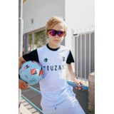 Touzani - Korte Broek - Lichtblauw/Zwart - Casual Shorts