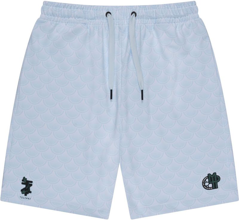 Touzani - Korte Broek - Lichtblauw/Zwart - Casual Shorts