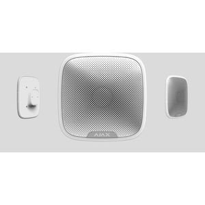 Ajax StreetSirene - draadloos - alarmsysteem - inbraak- Optisch geluid voor buiten of binnen in het wit
