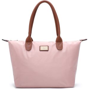 Gallantry - Dames Tas - Handtas - Shopper - weekendtas - Boodschappentas - Strandtas - L. Roze