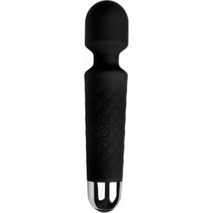 Vibrator - Magic Wand - Waterproof - 20 vibratiepatronen - Oplaadbaar via USB - Zwart
