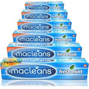 Macleans Tandpasta - Fresh Mint - 6 x 125 ml