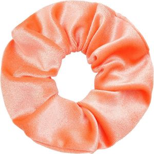 Scrunchie Haarelastiek Velvet Oranje